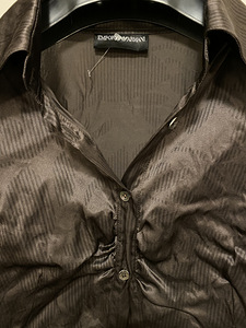 Emporio Armani новая рубашка,размер S,шёлк,оригинал (4 фото из 5)