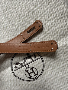 Hermès новый ремень,кожа (6 фото из 9)