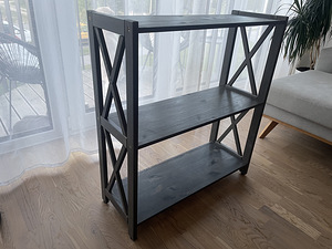 Riiul ALEX 80x31xH86cm, antiikhall (home4you) (3 foto / 3)