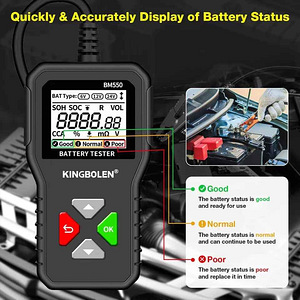 Uus auto aku tester Kingbolen BM550 (2 foto / 7)
