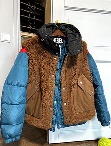 Diesel meeste Jope With Detachable Vest, poehind 450.- (2 foto / 3)