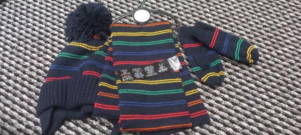 Комплект шапка шарф перчатки NEXT (фото #1)