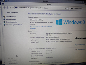 Lenovo B50-45 15" 80Fo 2 GHz - HDD 512gb - 4GB (2 foto / 2)