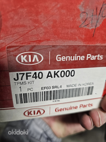 KIA TPMS- Rehvirõhuandurid