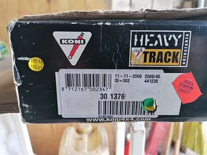 Koni 4x4 Heavy Track tagumised reguleeritavad amordid (3 foto / 3)