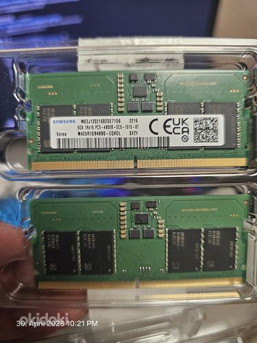 Samsung DDR5-4800 SODIMM 16GB (2x8GB) RAM