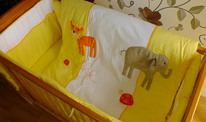 9 osaline voodipesukomplekt Loomaaed