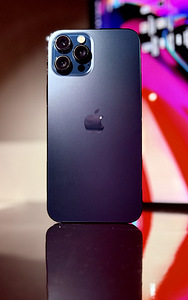 iPhone 12 Pro Max 128 GB, Pacific Blue (3 foto / 6)