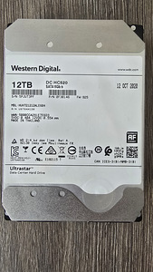 HDD Western Digital Uitrastar DC HC520 12TB (1 foto / 4)