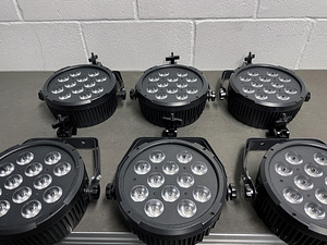 12*10W RGBAW+UV LED prozektor Eurolite LED SLS-12 HCL MK2 (1 foto / 2)