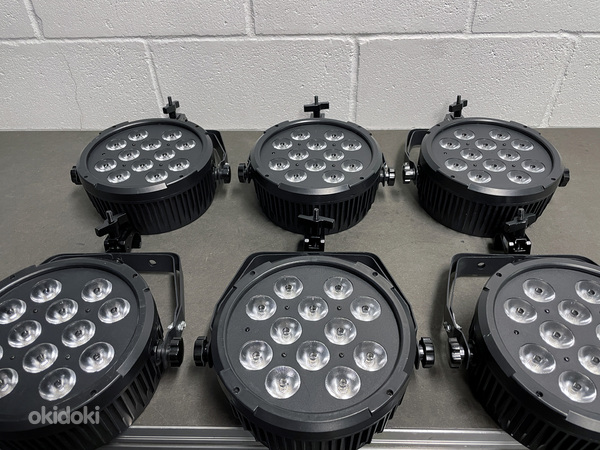 12*10W RGBAW+UV LED prozektor Eurolite LED SLS-12 HCL MK2