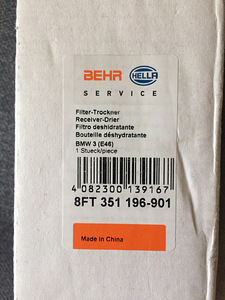 BMW e46 filter (новый неиспользованный ) (2 фото из 3)