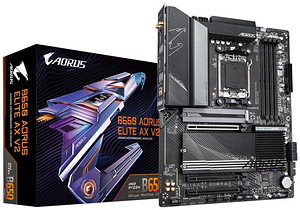 B650 AORUS ELITE AX V2 WIFI6 REV 1 , UUS , AM5 (1 foto / 2)