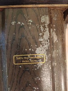Vanaaegne telefon (Tartu Telefonivabrik) (2 foto / 6)