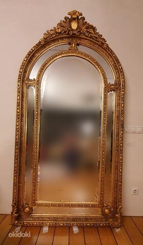 Peegel kuldses raamis / mirror in a gold frame (foto #1)