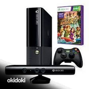 Xbox 360 E Slim Kinect + 2 игры xbox360 kinect