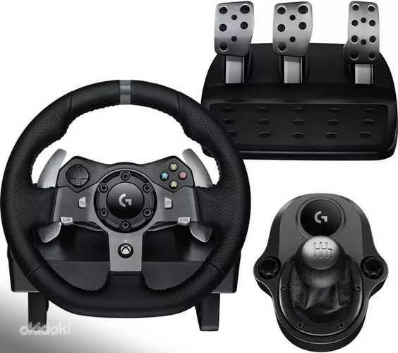 Logitech G920 rool + käigukast Xbox One Pc Series X/S