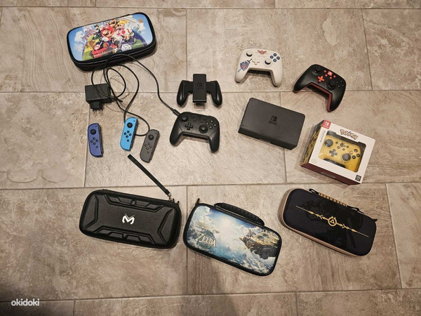 NIntendo Switch Controller pult, Dockstation Laadija Kaned
