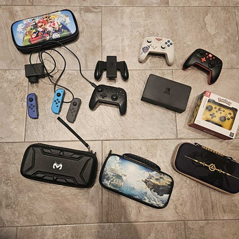 NIntendo Switch Controller pult, Dockstation Laadija Kaned