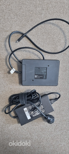 Dell WD15 dokkimisjaam (USB-C) + originaal Dell 130W laadija