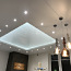 Установка натяжного потолка LED освещение, натяжные потолки по хорошей цене (фото #3)