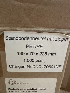Plastik kotid PET/PE, zipp lock. (2 foto / 9)