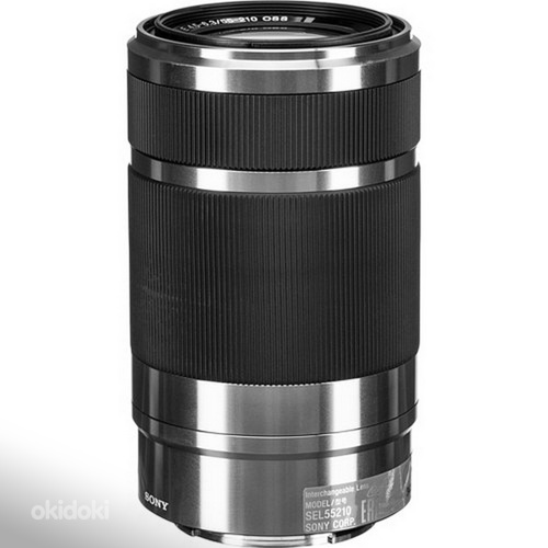 ZOOM Sony objektiivi E-kinnitus 55–210 mm f/4,5–6,3 OSS (SILVER) (foto #2)