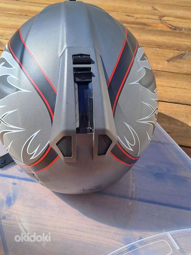 Шлем / мотоциклетный шлем HJC Smoke FS-10 (фото #4)
