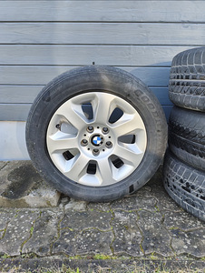 Шины 225/55 r16 / легкосплавные диски/BMW (1 фото из 3)