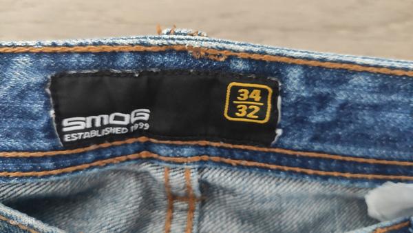 SMOG Denim jeans 34/32 for Men used (foto #3)