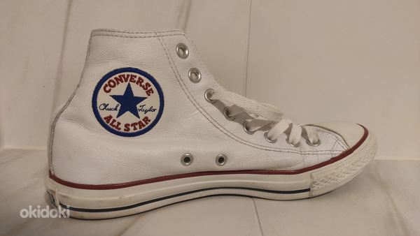 Кожаные кроссовки Converse размер 41,5 б/у (фото #1)