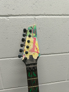 Электрогитара ibanez JEM 7V RG 77 цвета пиона (6 фото из 8)