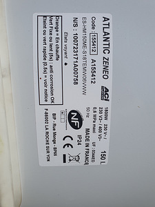 Atlantic Zeneo 150l 1800w (5 foto / 5)