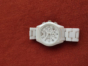 Керамические часы emporio Armani (белые)