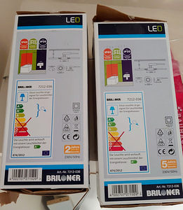 2 KOMPLEKTI 3 x LED Vannitoa valgusti 3xGU10/5W/230V IP44 (2 foto / 2)