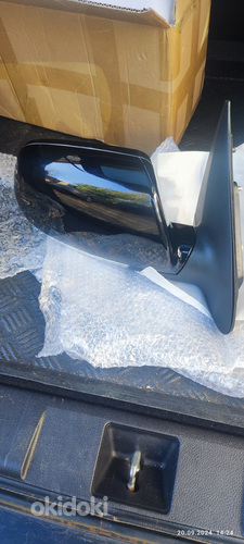 Hyundai Santa Fe, зеркало заднего вида.