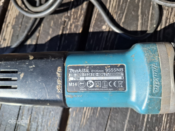 Makita 9555NB varuosadeks