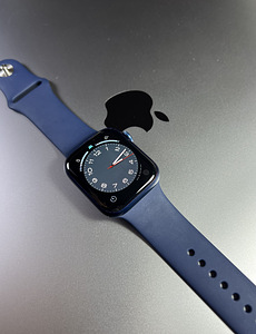 Apple Watch Series 6 GPS 44mm Aluminium Blue Aku.100% (2 foto / 7)