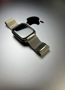 Apple Watch Series 7 GPS+LTE 41mm Gold Stainless Steel BH82% (3 foto / 10)