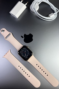 Apple Watch Series 6 GPS+LTE 40mm Gold Stainless Steel BH88% (8 foto / 10)