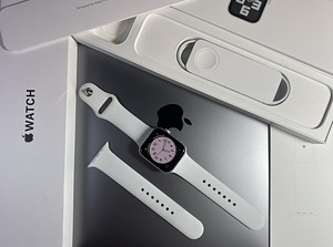 Apple Watch SE Gen.2 GPS 44mm Silver Aluminum BH100% (1 foto / 8)