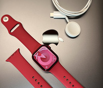 Apple Watch Series 7 GPS + LTE 41mm Red Aluminum BH84%