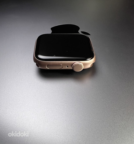 Apple Watch SE GPS 44 мм алюминий золото BH72% (фото #6)