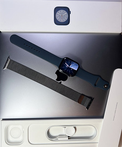 Apple Watch Series 8 GPS + LTE 45mm Midnight Aluminum BH 99% (1 foto / 9)