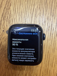 Apple Watch SE Gen.2 GPS 44mm Midnight Aluminum (Аккумулятор 90%) (9 фото из 9)