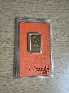 Valcambi suisse kuldplaat 10g (3 foto / 3)