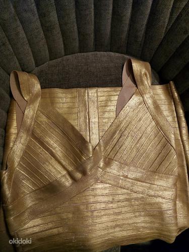 Kardashian Collection kuldne kleit S (foto #3)