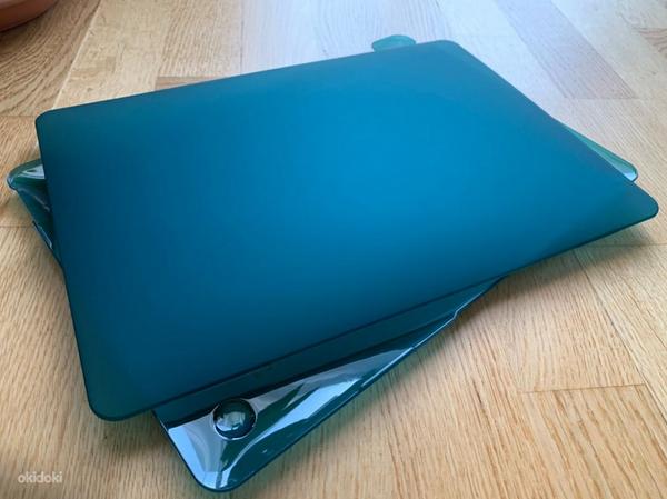Macbook Air 2018-2019 protective cover (midnight green) (foto #1)