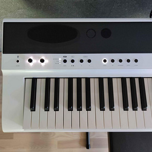 Valge haamri klahvidega digitaalklaver / White digital piano (4 foto / 7)