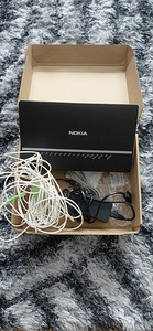Ruuter Nokia E-240W-A + Juhe. + 10meetrit kaabel (1 foto / 2)